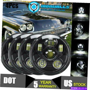 USwbhCg 4s[X5.75 "5-3 / 4"vWFN^[LEDwbhCgNAnC/[tBbgNCX[j[[J[ 4Pcs 5.75" 5-3/4" Projector LED Headlights Clear Hi/Lo Fit Chrysler New Yorker