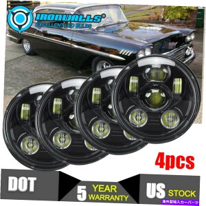 USwbhCg 4X 5.75u5-3 / 4vvWFN^[LEDwbhCgCLEAR HI / LOtBbgChevy Bel Air 1958-1975 4x 5.75" 5-3/4" Projector LED Headlight Clear Hi/Lo Fits Chevy Bel Air 1958-1975
