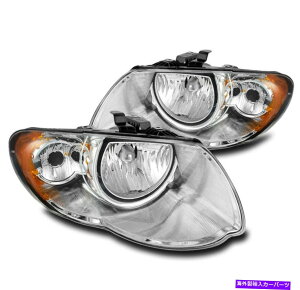 USwbhCg 2005N2006N2007NChrysler TownCountry Chroměwbhv For 2005 2006 2007 Chrysler Town & Country Chrome Replacement Headlight Headlamp