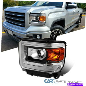 USwbhCg 14-19 Sierra 1500 2500HD 3500HD/hCoTChvWFN^[wbhCgvL For 14-19 Sierra 1500 2500HD 3500HD Left/Driver Side Projector Headlight Lamp L