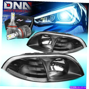 USwbhCg 1999-2003tH[hEBhXX^COEX^CwbhCgvW / LEDLbgXX^CubN FOR 1999-2003 FORD WINDSTAR OE STYLE HEADLIGHT LAMPS W/LED KIT SLIM STYLE BLACK