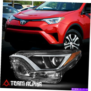 USwbhCg 2016-2018 TOYOTA RAV4 [LHhCo[TCh]ubNwbhCgwbhv Fits 2016-2018 Toyota Rav4 [LH Driver Side] Black Replacement Headlight Headlamp