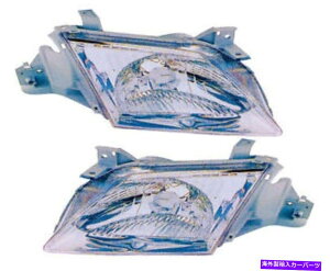 USwbhCg 2000N2001N}c_MPVwbhCgyAZbg For 2000 2001 Mazda Mpv Headlights Pair Set