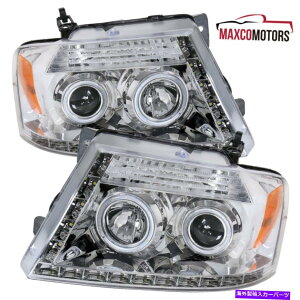 USwbhCg 2004-2008 F150 2006-2008J[}[NLT LED DRL HalovWFN^[wbhCg For 2004-2008 F150 2006-2008 Lincoln Mark LT LED DRL Halo Projector Headlights