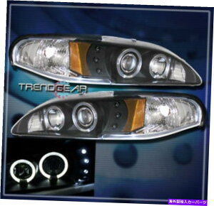USwbhCg 1994-1998tH[h}X^OfAn[LEDvWFN^[wbhCgubN1995 1997 GT 1994-1998 FORD MUSTANG DUAL HALO LED PROJECTOR HEADLIGHT BLACK 1995 1996 1997 GT