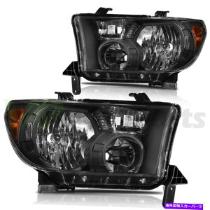 USwbhCg FITS 2008-2017g^ZRCAwbhCgwbhv+E Fits 2008-2017 Toyota Sequoia Headlights Replacement Headlamps Left+Right Sides