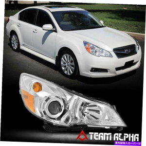 USwbhCg tBbg2010-2014AEgobN/KV[[Rh Passenter Side] Chrome ProjectorwbhCgv Fits 2010-2014 Outback/Legacy[RH Passenger Side]Chrome Projector Headlight Lamp