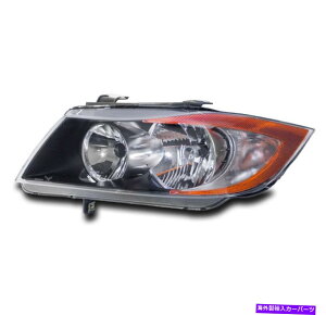 USwbhCg 06 07 08 BMW E90 3V[Y4DRwbhCgvubNhCoTChOEX^C FOR 06 07 08 BMW E90 3 SERIES 4DR HEADLIGHT LAMP BLACK DRIVER LEFT SIDE OE STYLE