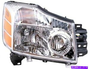 US�w�b�h���C�g 47dB53R�E�w�b�h���C�g�A�Z���u����2005-2007���Y�A���}�_�Ɏ��܂�܂� 47DB53R Right Headlight Assembly Fits 2005-2007 Nissan Armada