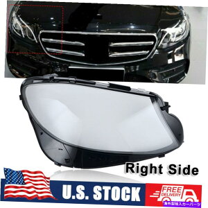 USwbhCg xcW213 E250 E400 2017 2017pEȑwbhvYVFJo[ Right Passenger Side Headlamp Lens Shell Cover For Benz W213 E250 E400 2017 2018