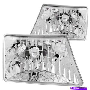 US�w�b�h���C�g Anzo USA 111037 Crystal Headlight Set��98-00 Ranger�Ɏ��܂�܂� Anzo USA 111037 Crystal Headlight Set Fits 98-00 Ranger�y���s�A���i�z
