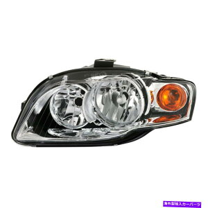 USwbhCg tBbgAEfB06-08 A4 S4 RS4N[nEWOwbhCghCo/ Fit Audi 06-08 A4 S4 RS4 Chrome Housing Replacement Headlight Driver / Left Side