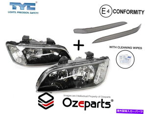 USwbhCg Zbg/yALH + RHwbhCg+܂ԂCFpz[fVExIKSV6 SS 06~10 Set/Pair LH+RH Head Light + Eyelids CF For Holden VE Berlina Omega SV6 SS 06~10