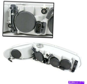 US�w�b�h���C�g 1997�N����2005�N��Buick Century / 2004 Regal Black Headlights Lamp W / Blue LED DRL�Z�b�g FOR 1997-2005 BUICK CENTURY/2004 REGAL BLACK HEADLIGHTS LAMP W/BLUE LED DRL SET�y���s�A���i�z