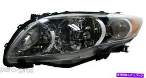 USwbhCg VpNwbhCgAZuLH / 2009-11g^J[ New Replacement Chrome Headlight Assembly LH / FOR 2009-11 TOYOTA COROLLA