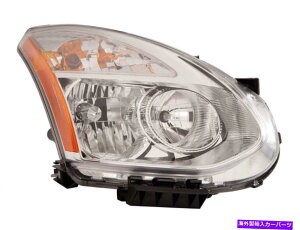 USwbhCg 09 10[OwbhvnQd̏q̉ERHTChNI2503204Cɂ For 09 10 Rogue Headlamp Halogen Bulb Passenger Right RH Side NI2503204C