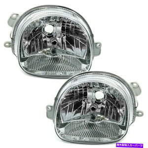 US�w�b�h���C�g �N�����N���A�t�B�j�b�V��H4�A�b�v�O���[�h���C�g�w�b�h���C�g��Lenault Twingo 1 00-07 CHROME clear finish H4 upgrade lights headlights for RENAULT TWINGO 1 00-07