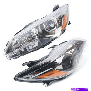 US�w�b�h���C�g 1�y�A�w�b�h���C�g�n���Q���w�b�h�����v�N���A�����Y2015-17�g���^�J����TO2502224 1 Pair Headlights Halogen Headlamp Clear Lens For 2015-17 Toyota Camry TO2502224