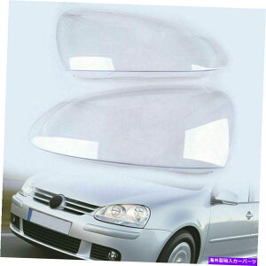 US�w�b�h���C�g �y�A�w�b�h���C�g�����v�����YVW�S���tMK5 GTI�E�T�MJetta Sedan 2005-09 Pair Headlight Lamp Lenses Cover For VW Golf MK5 GTI Rabbit Jetta Sedan 2005-09�y���s�A���i�z