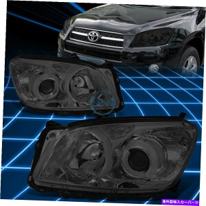 USwbhCg 09-12g^RAV4 XA30i/NAR[i[vWFN^[wbhCǧ For 09-12 Toyota RAV4 XA30 Smoked/Clear Corner Projector Headlights Replacement