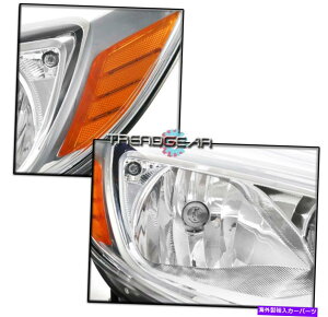 US�w�b�h���C�g 2012-2014�t�H�[�J�X�̌����p�N�����A���o�[�w�b�h���C�g�����v+ LED DRL�M�� FOR 2012-2014 FORD FOCUS REPLACEMENT CHROME AMBER HEADLIGHT LAMP +LED DRL SIGNAL