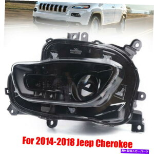 USwbhCg EwbhCgȑtgvWFN^[vtBbg2014-2018W[v`FL[ Right Headlight Passenger Side Front Projector Lamp Fits 2014-2018 JEEP Cherokee