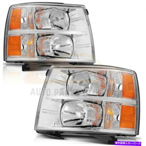 USwbhCg 2007-2013̃wbhCgAZuChevy SilveradoZbgwbhv1yA Headlights Assembly For 2007-2013 Chevy Silverado Replace Set Headlamps One Pair