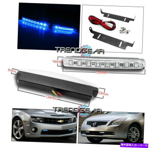 USwbhCg 2007-2013̂߂Tundra / 2008 + Sequoia/X[NwbhCgW / Blue DRL LEDVOi FOR 2007-2013 TUNDRA/2008+ SEQUOIA BLACK/SMOKE HEADLIGHTS W/BLUE DRL LED SIGNAL