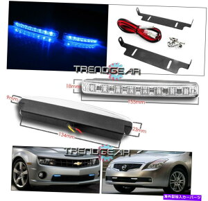 USwbhCg 2007-13g^ch/ 08 +ZRCAubN/Ao[wbhCg+u[DRL LEDVOi FOR 2007-13 TOYOTA TUNDRA/08+ SEQUOIA BLACK/AMBER HEADLIGHT+BLUE DRL LED SIGNAL