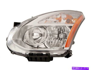 US�w�b�h���C�g 2009�N��2010�N���[�O�w�b�h�����v�n���Q���d���^�]�荶LH�T�C�hNI2502204 For 2009 2010 Rogue Headlamp Halogen Bulb Driver Left LH Side NI2502204�y���s�A���i�z