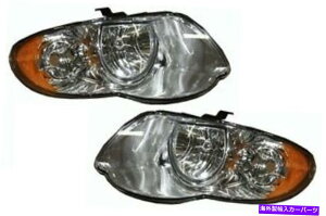 USwbhCg 05 06 07 Chrysler TownCountryAẼwbhCgwbhvCgyAL + R For 05 06 07 Chrysler Town&Country, Left&Right Headlight Headlamp Light Pair L+R