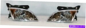 US�w�b�h���C�g 2000-2002�V�{���[�L���o���A�̍��E�̉��u���w�b�h���C�g�y�A Right and Left Side Replacement Headlight PAIR For 2000-2002 Chevrolet Cavalier�y���s�A���i�z