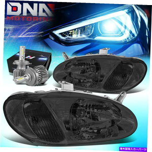 US�w�b�h���C�g 1998-2001 Sephia OE�X�^�C���̃w�b�h���C�g�����vW / LED�L�b�g+�N�[���t�@���i��/�N���A FOR 1998-2001 SEPHIA OE STYLE HEADLIGHT LAMPS W/LED KIT+COOL FAN SMOKED/CLEAR�y���s�A���i�z