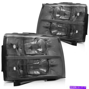 USwbhCg Chevy Silverado 2007-2013wbhvAZuLED1΂ɒu Headlights For Chevy Silverado 2007-2013 Headlamps Assembly LED Replace One Pair