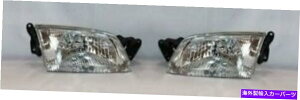 US�w�b�h���C�g 2000-2002�}�c�_626�̍��E�̒u���w�b�h���C�g�y�A Right and Left Side Replacement Headlight PAIR For 2000-2002 Mazda 626�y���s�A���i�z