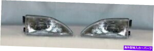 USwbhCg 1994-1998tH[h}X^O̍ẼwbhCgyAix[X/ GT / GTSj Right and Left Side Headlight PAIR For 1994-1998 Ford Mustang (Base/GT/GTS)