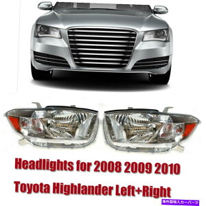 USwbhCg V+EwbhCgwbhvtBbg2008-2010g^nC_[ New Left+Right Headlights Headlamps Replacement Fits 2008-2010 Toyota Highlander