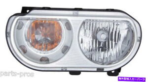 US�w�b�h���C�g �V���������p�n���Q���w�b�h���C�g�A�Z���u��LH / 2008-2010 Dodge Challenger New Replacement Halogen Headlight Assembly LH / FOR 2008-2010 DODGE CHALLENGER�y���s�A���i�z