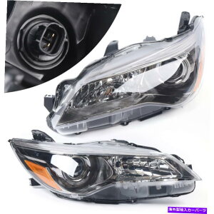USwbhCg 2015N - 2017Ñg^J[+EwbhCggvWFN^[wbhv For 2015--2017 Toyota Camry Left+Right Headlights Assembly Projector Headlamps