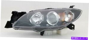 USwbhCg 2004-2009}c_3Z_̉ĚpnQwbhCgAZu Right Side Replacement Halogen Headlight Assembly For 2004-2009 Mazda 3 Sedan