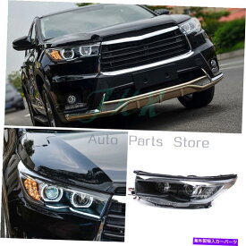 USヘッドライト トヨタハイランダー2014-2016 KヘッドライトHID LEDシグナルハイ＆ロービームの取得 For Toyota Highlander 2014-2016 k Headlight HID LED Signal High & Low Beam Refit
