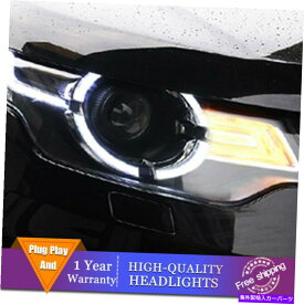 USヘッドライト ランドローバーディスカバリーヘッドライトダブルレンズビームプロジェクターHID LED DRL 17-20 For Land Rover Discovery Headlights Double Lens Beam Projector HID LED DRL 17-20