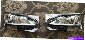 USヘッドライト 純正OEM Lexus LS460ヘッドライトセット（R＆L）オリジナルパッキングで新機能。 2013-2017 Genuine OEM Lexus LS460 Headlights Set (R&L) New In Original Packing. 2013-2017