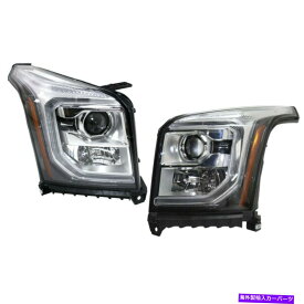 USヘッドライト 2ヘッドライトランプのセット左右の84294010,84294009 GMCペア用LH＆RH Set of 2 Headlights Lamps Left-and-Right 84294010, 84294009 LH & RH for GMC Pair