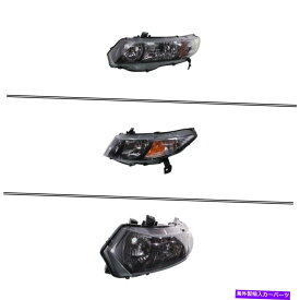 USヘッドライト ホンダシビック2010-2011のための新しいHO2518126Cカーパの運転者側のヘッドライト New HO2518126C CAPA Driver Side Headlight for Honda Civic 2010-2011