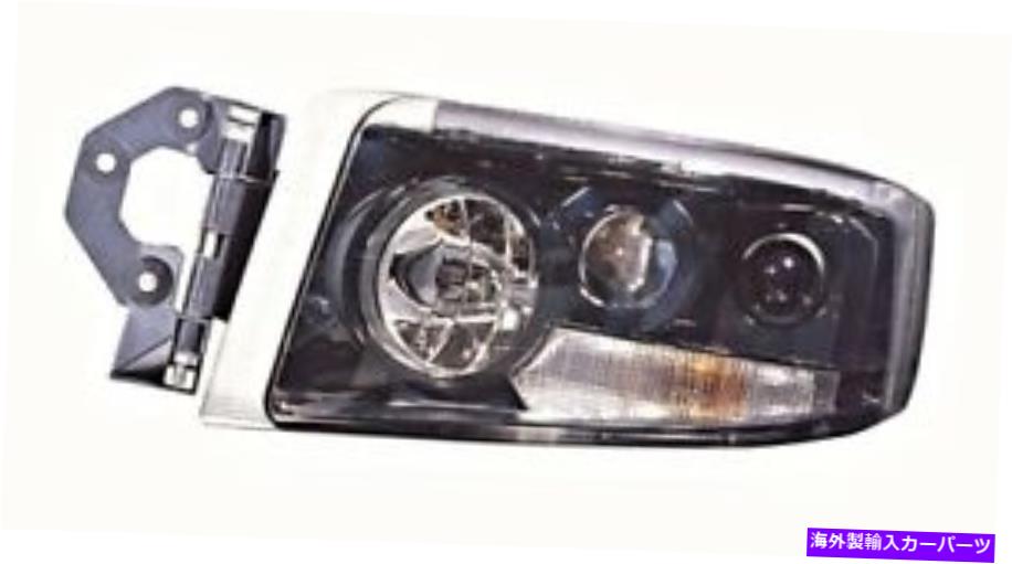 USヘッドライト RENAULT PREMIUM 2006-フォグランプライトRH付き電気ブラックヘッドライト Renault Premium 2006- Electric Black Headlight with Fog Lamp RIGHT RH