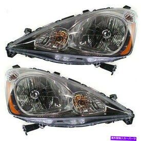 USヘッドライト ヘッドライト2009 2011 Honda Fit Sport Modelのための左右の側面を設定 Headlight Set Left and Right Side For 2009 2010 2011 Honda Fit Sport Model