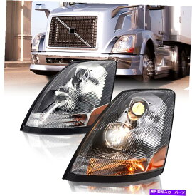 USヘッドライト Volvo VN / VNL 2004-2017トラックドライバ左側のヘッドライト（売れば82329127） Volvo VN/VNL 2004-2017 Truck Driver Left Side Headlight (Replaces 82329127)