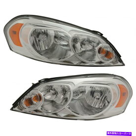 USヘッドライト シボレーインパラ/モンテカルロヘッドライト2006-2013ペアドライバーと助手席側 Fits Chevy Impala/Monte Carlo Headlight 2006-2013 Pair Driver and Passenger Side