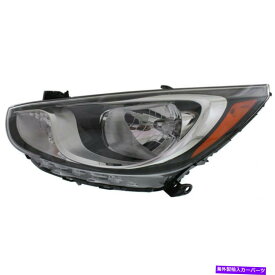 USヘッドライト 適合Hyundaiアクセントヘッドライト2012年2013年2014ドライバーサイドカーカHY2502163 Fits Hyundai Accent Headlight 2012 2013 2014 Driver Side CAPA HY2502163